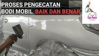 PROSES PENGECATAN BODI MOBIL INOVA//CAT MOBIL