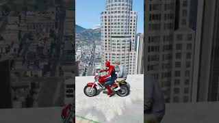 GTA 5 Spiderman Motorcycle Fails Ragdolls Episode 5 (Euphoria Ragdolls) #gta #spiderman