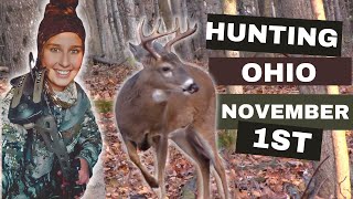 Hunting Ohio Pre RUT | Target Bucks Daylighting | Ohio Bowhunting 2023 Ep.03 |