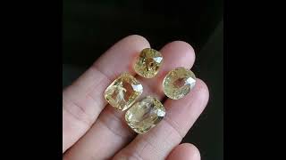 Gem Gardener: Natural Unheated Yellow Sapphire Gems