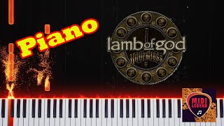 Lamb of God - Hourglass (Piano MIDI Cover)