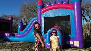 Fun and Excitement with the Mega Pink Bounce House Combo – Perfect for Parties!