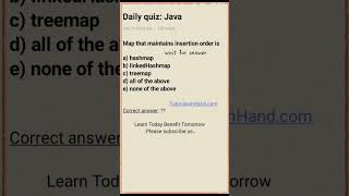 java question 39 #shorts #short #trendingshorts #shortsvideo #shortvideo #viral #shortfeed #sorts