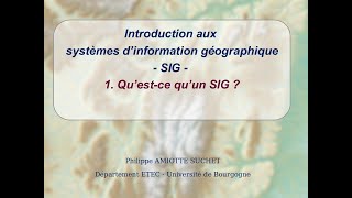 Introduction aux SIG-1.- Qu-est-ce qu'un SIG