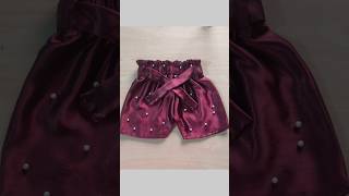 Diy baby shots/pant making very easy#shortsvideo #babystyle #sewyourstyle