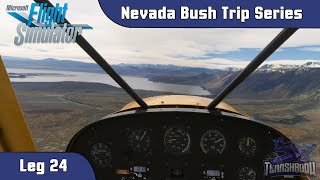 Microsoft Flight Simulator 2020 - Nevada Bush Trip - Leg 24