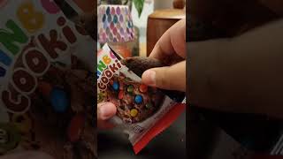 the cookie in the wrapper vs whats inside🤦‍♀️ #shorts #asmr #viral #food #youtubeshorts