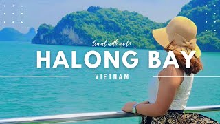 Ha Long Bay | Day 2 in Vietnam | Ti Top Island, Sung Sot Cave, Luon Cave  (PART 2/4)