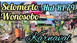 Karnaval HUT RI 79 !! Kelurahan Selomerto Wonosobo Jawa tengah!!