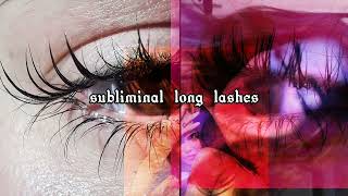 👁️ long lashes/ длинные ресницы саблиминал. супер ускоренные аффирмации, видео не ускорять!👁️