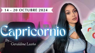 CAPRICORNIO HOROSCOPO SEMANA 14 AL 20 DE OCTUBRE 2024🔮