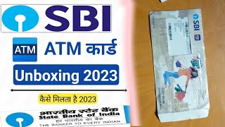 SBI Rupay Debit Card Unboxing 2023 | State Bank of India ATM Card Unboxing Benifits & Charges 2023