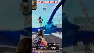 slow internet in pubg mobile #pankajgamer473 #shorts