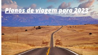 Vídeo de apresentação do canal - planos de viagens de moto para 2023