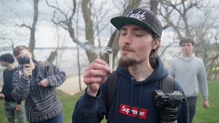 XCodeh TRIES HASHHOLES For The First Time ( Pine Park Vlog In Boston)