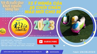 [ Đồ chơi Plaza] 12 ý nghĩa của xe chòi chân cho bé mẫu mới 2023