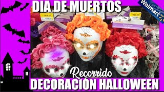 HALLOWEEN EN WALMART 💀🎃🍁👻SUPER RECORRIDO DECORACIÓN DIA DE MUERTOS NOVEDADES DE MIEDO💀👻🎃