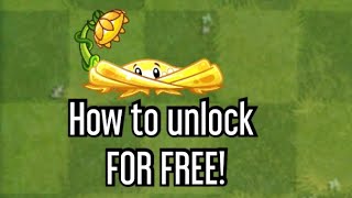 How to unlock Shine Vine for FREE! | (WORKING 2024) | Plants vs Zombies 2