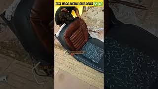 (TATA TIAGO) INSTALL SEAT COVER ✅✅.. ||#staring #tiago #viral #shots #karolbagh