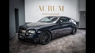 ROLLS-ROYCE WRAITH BLACK BADGE  Sapphire Black * Starlight * Walkaround in 4k by AURUM International