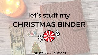 CHRISTMAS BINDER Stuffing | Let 's Play In My Christmas Binder Today!! 🎄