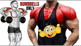 4 BEST SHOULDER WORKOUT WITH DUMBBELLS AT HOME #shoulder #workout #fitness