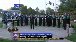 Blue Springs South Marching Band - Kicking off BOA