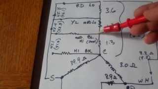 Ohm Testing the Furnace Blower Motor (Part 2 of 4)