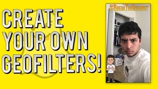 Snapchat Update - How to Make Your Own Personal Geofilters (On-Demand Filters)