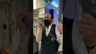 Jake Turx Welcomes Uman Flight Passengers