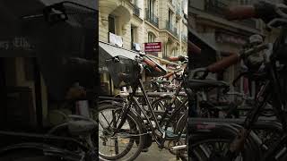 Using Biscycles in Paris (Read the description) #shortsvideo #paris #bikelife