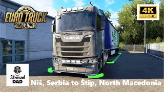 ETS2 Hauling Potatoes from Niš to Štip in ProMods Balkans area Euro Truck Simulator 2 4K Gameplay