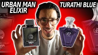 Armaf Club de Nuit Urban Man Elixir vs Turathi Blue de Afnan | Batalla de Fragancias Versátiles