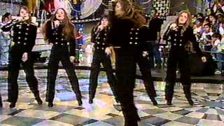 Paquitas New Generation cantando "Nova Geração" - Xuxa Hits 19/8/1995