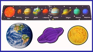 Learn the 8 Planets 🪐 of the Solar System | Educational Kids Video with Play Doh