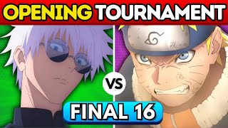 🎬 Anime Opening Tournament: FINAL 16 🌟 Vote to Save!