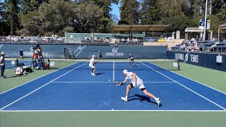 Chang/Wright (Cal) vs Bouchelaghem/Zharyn (Washington)