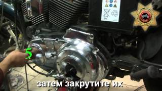 Регулировка механизма КПП на HD XL 1200C '03