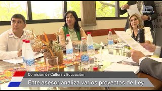 Comisión de Cultura y Educación analiza varios proyectos de Ley