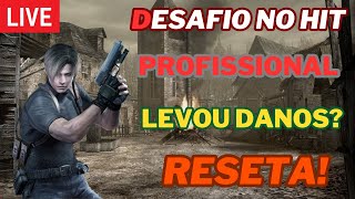 🔴 RESIDENT EVIL 4 -DESAFIO SEM DANOS SEM UPGRADES DAS ARMAS/ SEM BAZUCA NO MODO PROFISSIONAL 🔴