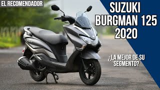 Suzuki Burgman 125 Street | ¿La mejor de su segmento en México? características | review