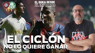 EL CICLÓN NO LO QUIERE GANAR - San Lorenzo vs. Palmeiras (1-1) - ELDUKA