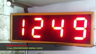 Synchronised GPS Digital Clock