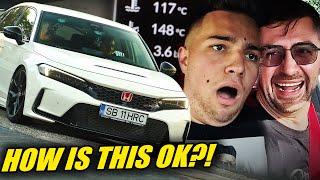 I COOKED The Passenger & Honda Civic FL5 Type R // Nürburgring