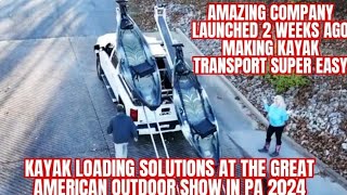 Master Kayak Loading with a New Company for Easy Transport at The Great American Outdoor Show in PA