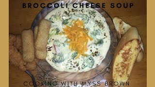 Broccoli Cheese soup!