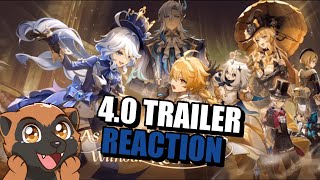 4.0 Trailer Reaction (Biggest Update Yet) | Genshin Impact