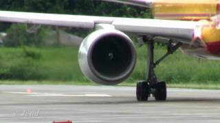 DHL 757-200- HP-1810DAE, Take off from MHLM San Pedro Sula, Honduras. HD