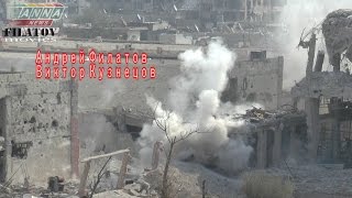 (ENG Sub) Syria. Джобар. Зачистка школы. Часть 4