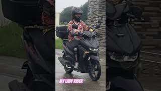 my Lady rider #hermsmotovlog #tutorial